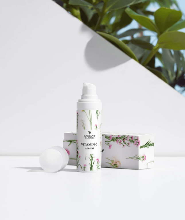 Radiant Bloom Organic Vitamin C Serum: A Natural Glow Booster 🌸